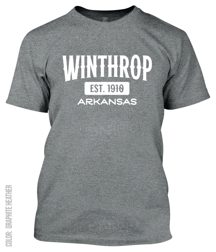Winthrop, Arkansas Athletic T-Shirt