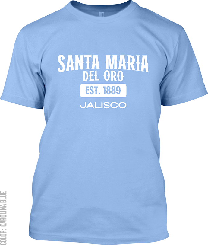 Santa Maria Del Oro, Jalisco Athletic T-Shirt