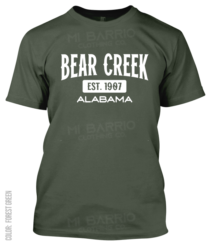 Bear Creek, Alabama Athletic T-Shirt