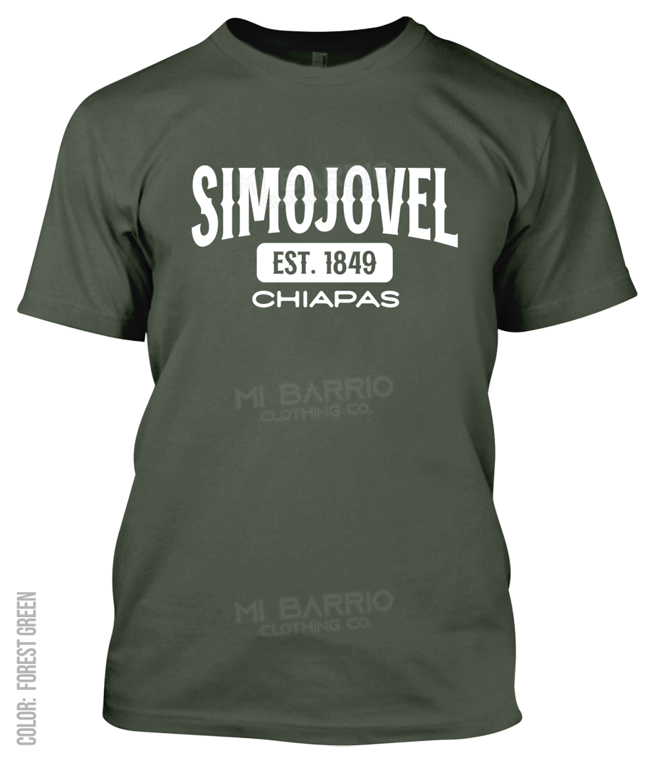 Simojovel, Chiapas Athletic T-Shirt
