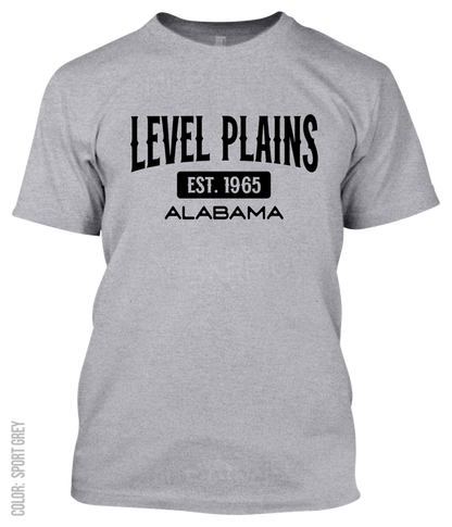 Level Plains, Alabama Athletic T-Shirt