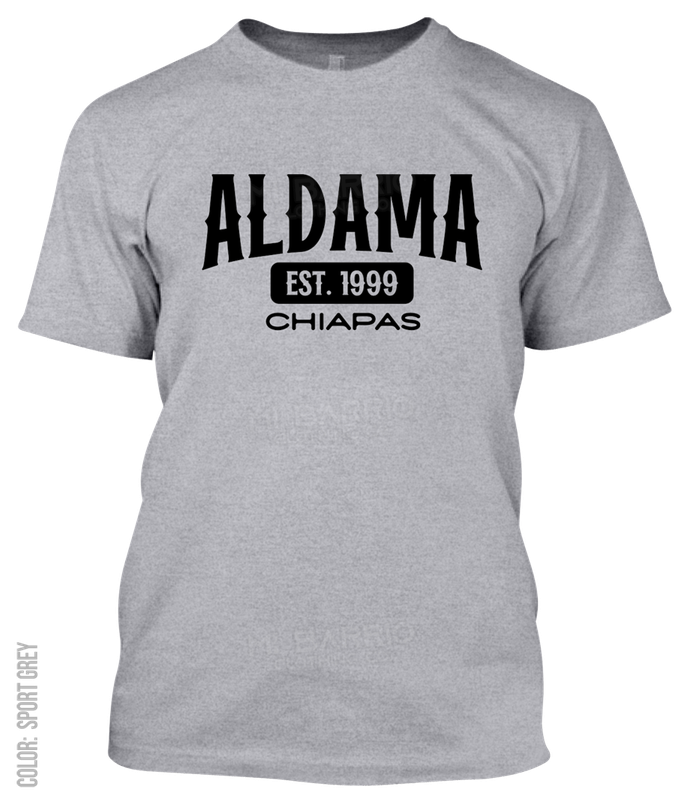 Aldama, Chiapas Athletic T-Shirt