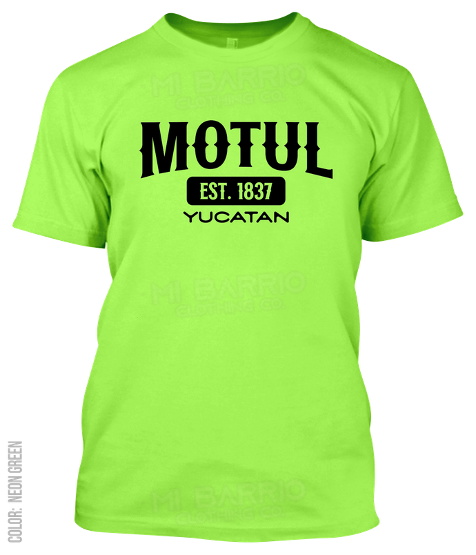 Motul, Yucatan Athletic T-Shirt