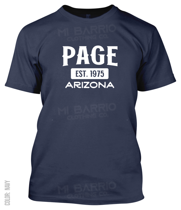 Page, Arizona Athletic T-Shirt