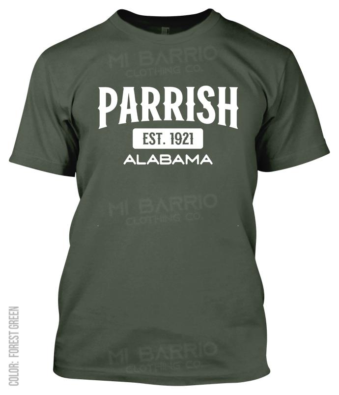 Parrish, Alabama Athletic T-Shirt