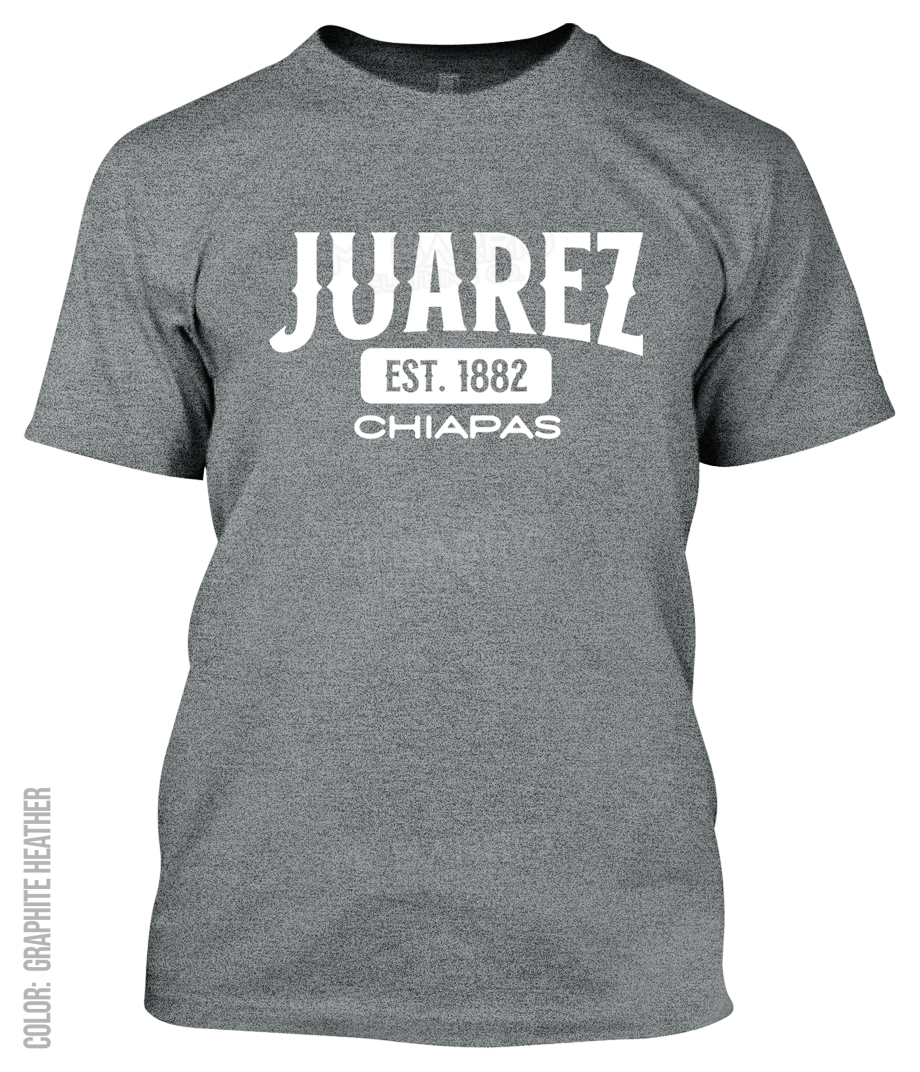 Juarez, Chiapas Athletic T-Shirt