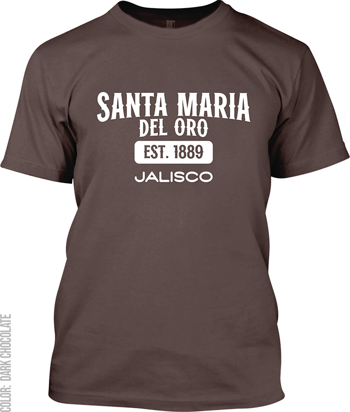 Santa Maria Del Oro, Jalisco Athletic T-Shirt