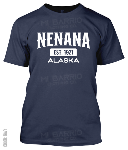 Nenana, Alaska Athletic T-Shirt