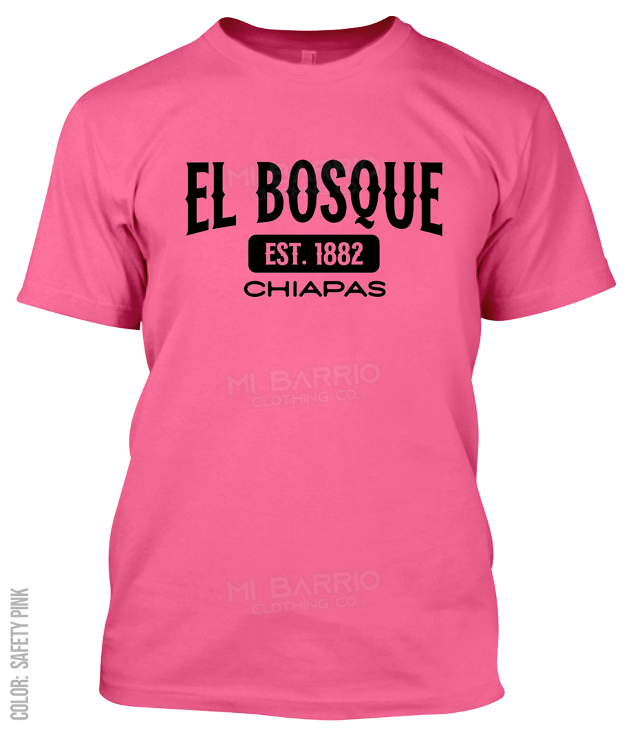 El Bosque, Chiapas Athletic T-Shirt