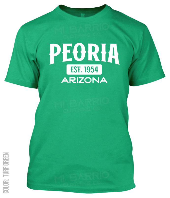 Peoria, Arizona Athletic T-Shirt