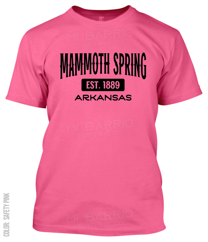 Mammoth Spring, Arkansas Athletic T-Shirt