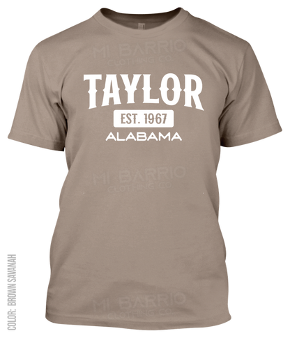 Taylor, Alabama Athletic T-Shirt