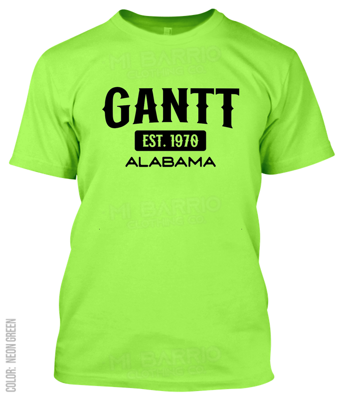 Gantt, Alabama Athletic T-Shirt