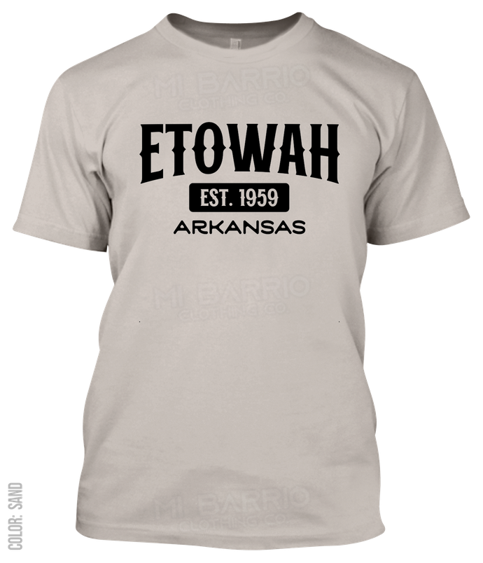 Etowah, Arkansas Athletic T-Shirt