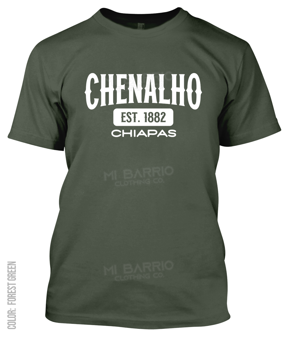 Chenalho, Chiapas Athletic T-Shirt