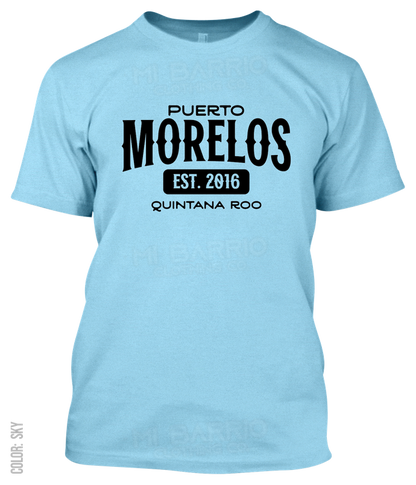 Puerto Morelos, Quintana Roo Athletic T-Shirt