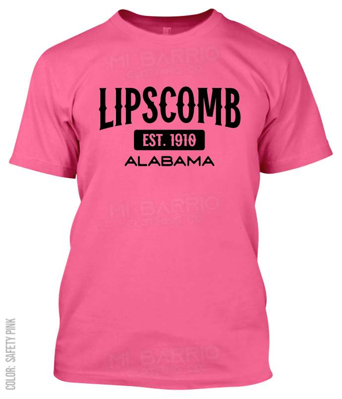 Lipscomb, Alabama Athletic T-Shirt