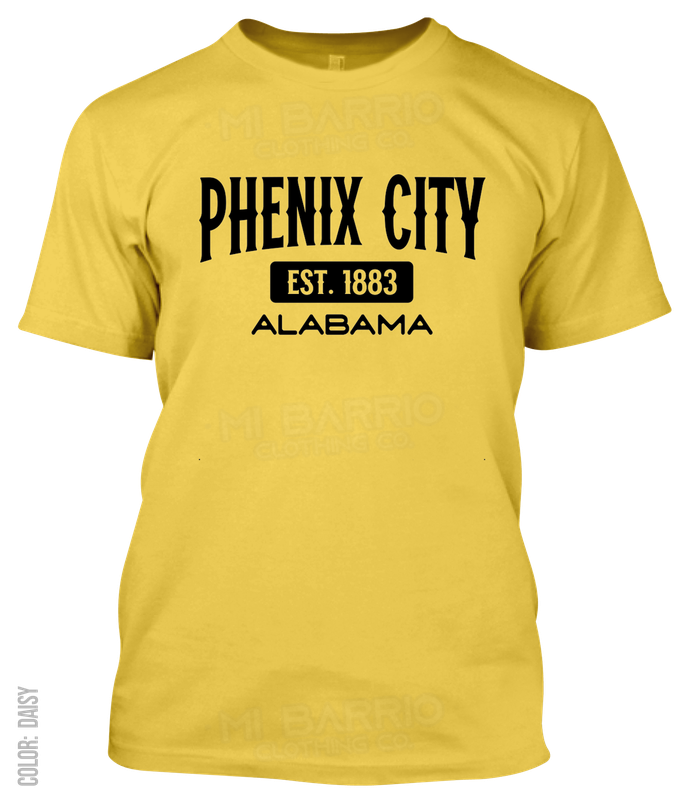 Phenix City, Alabama Athletic T-Shirt