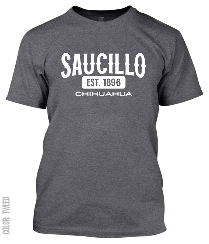 Saucillo, Chihuahua Athletic T-Shirt