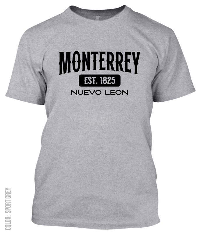Monterrey, Nuevo Leon Athletic T-Shirt