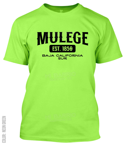 Mulege, Baja California Sur Athletic T-Shirt