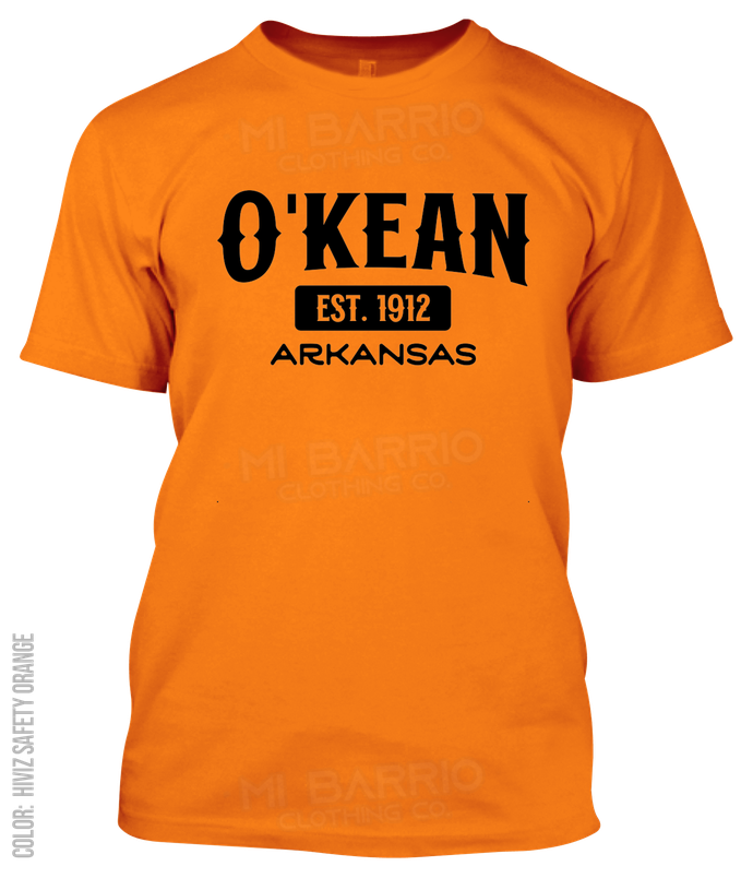 O'kean, Arkansas Athletic T-Shirt