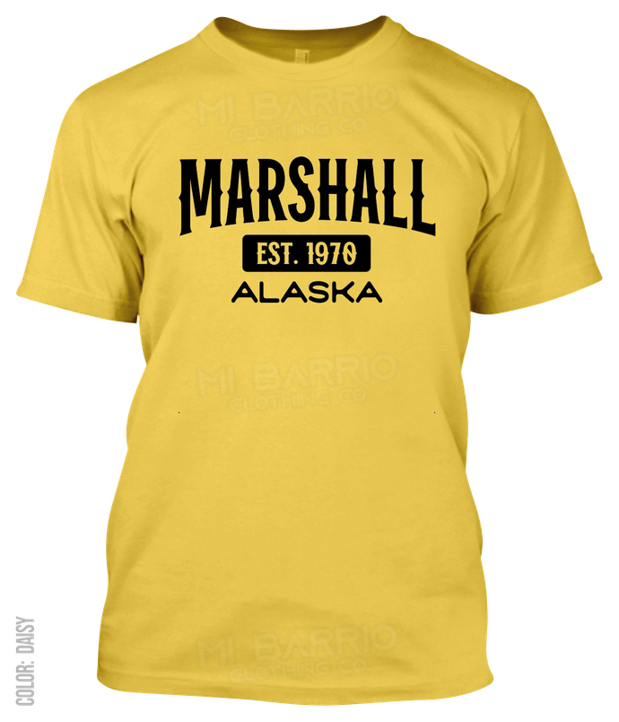 Marshall, Alaska Athletic T-Shirt