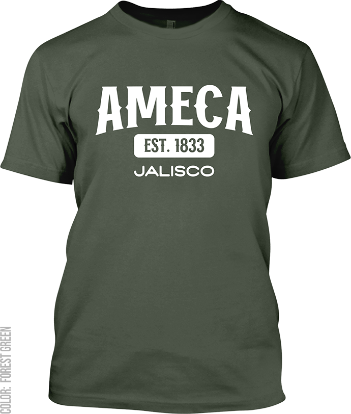 Ameca, Jalisco Athletic T-Shirt