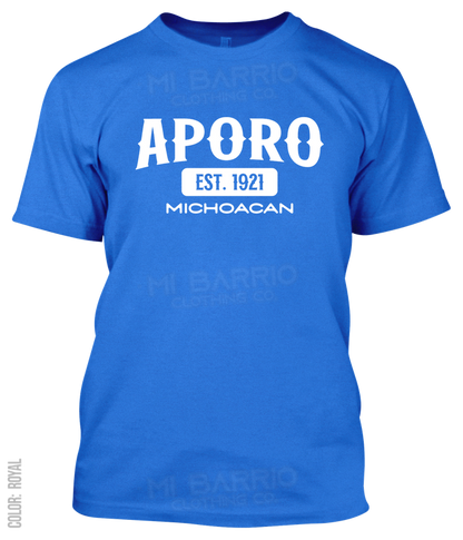 Aporo, Michoacan Athletic T-Shirt