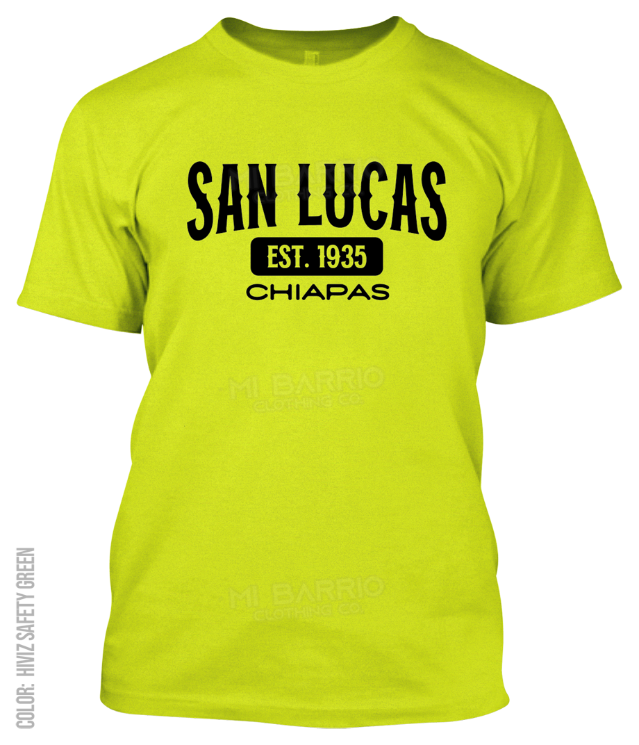 San Lucas, Chiapas Athletic T-Shirt