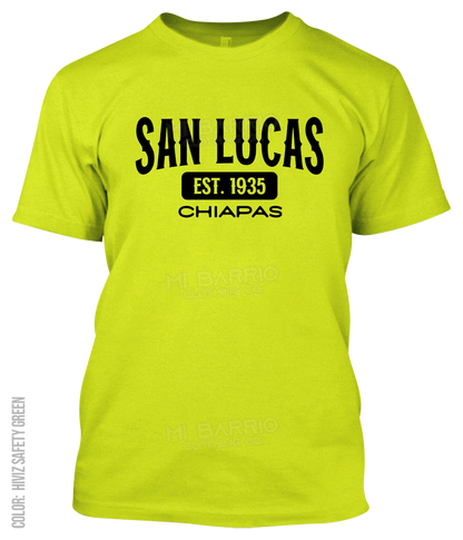 San Lucas, Chiapas Athletic T-Shirt