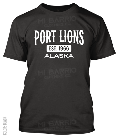 Port Lions, Alaska Athletic T-Shirt