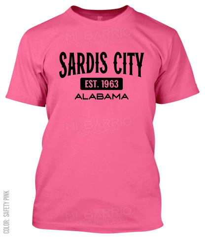 Sardis City, Alabama Athletic T-Shirt