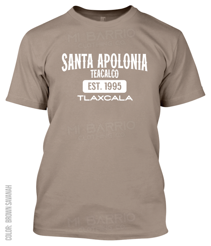 Santa Apolonia Teacalco, Tlaxcala Athletic T-Shirt