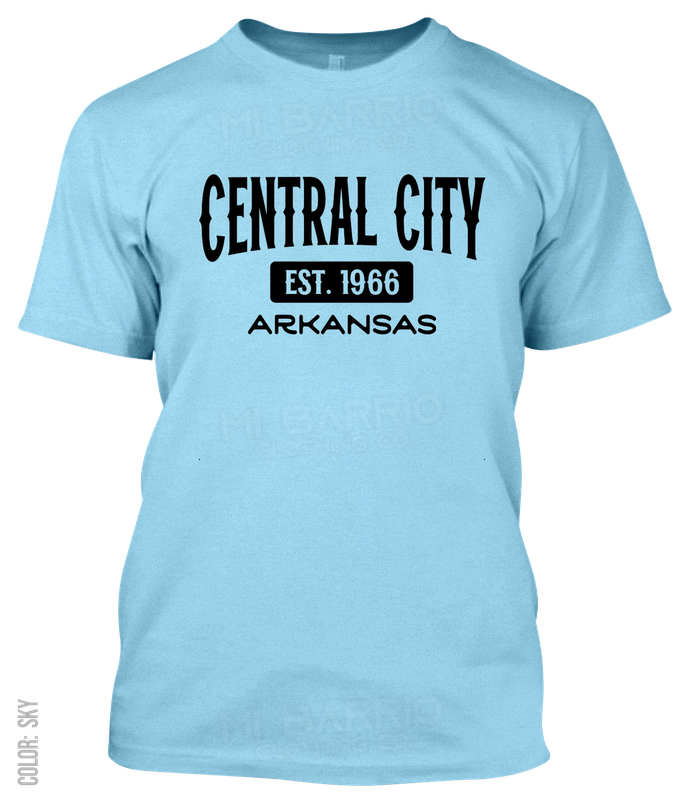 Central City, Arkansas Athletic T-Shirt