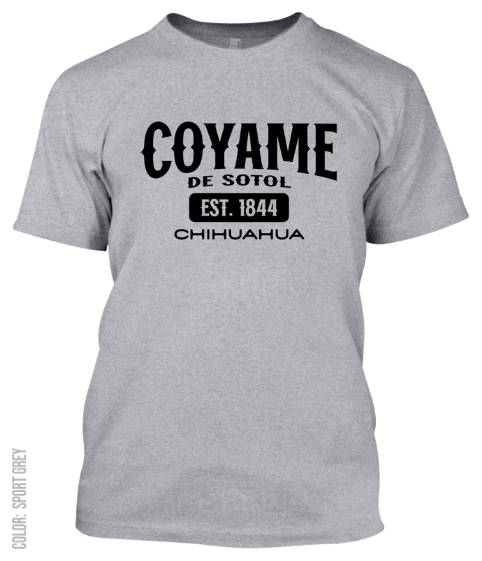 Coyame Del Sotol, Chihuahua Athletic T-Shirt