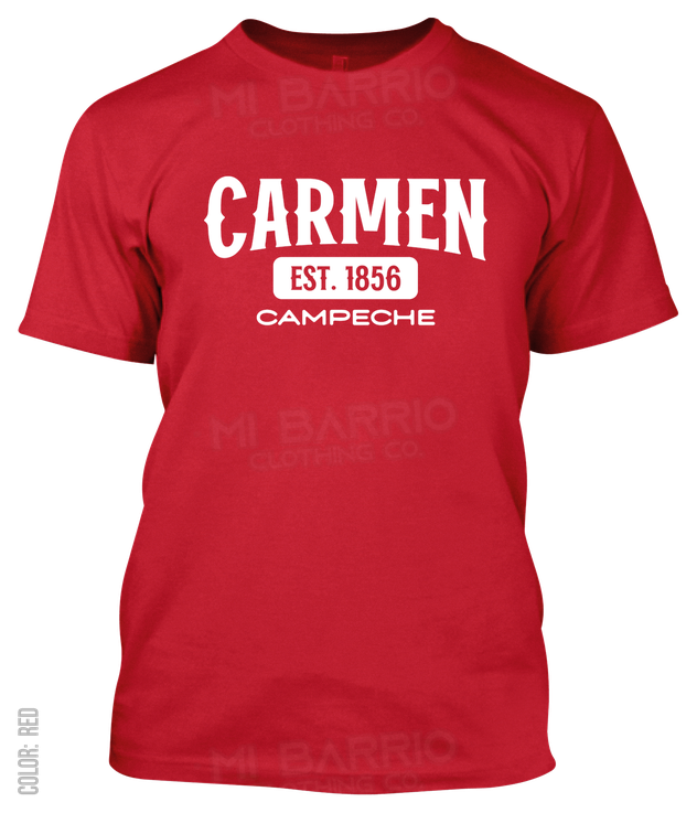 Carmen, Campeche Athletic T-Shirt