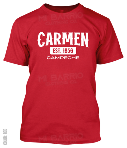 Carmen, Campeche Athletic T-Shirt