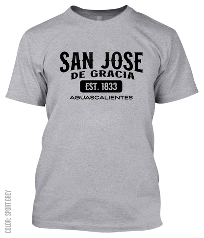San Jose De Gracia, Aguascalientes Athletic T-Shirt