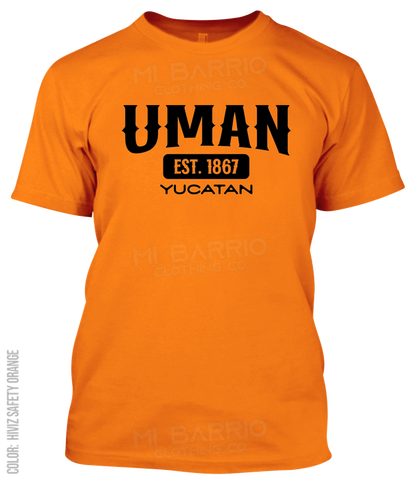 Uman, Yucatan Athletic T-Shirt
