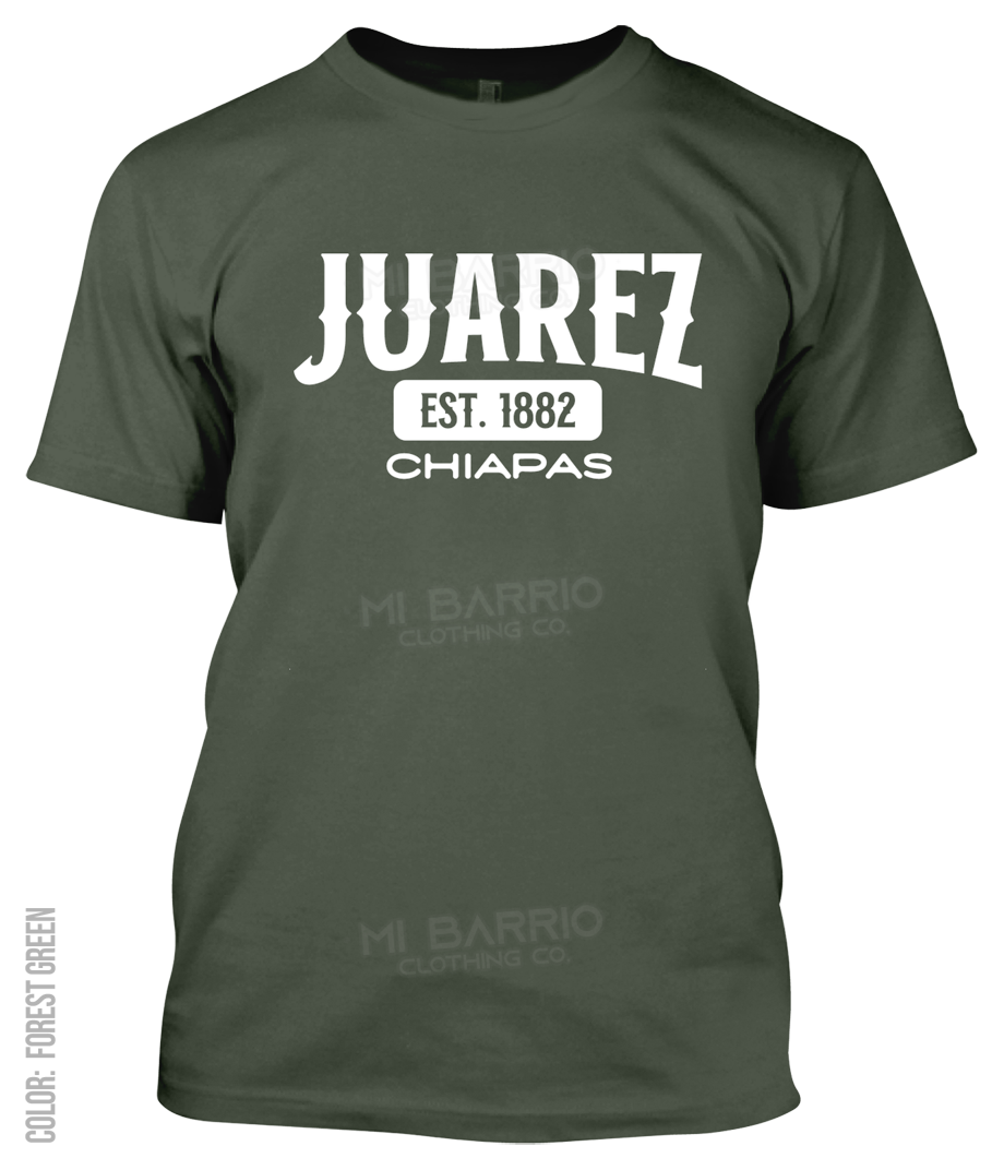Juarez, Chiapas Athletic T-Shirt
