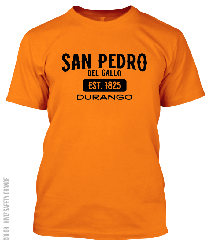 San Pedro Del Gallo, Durango Athletic T-Shirt