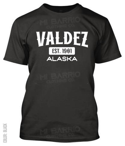 Valdez, Alaska Athletic T-Shirt