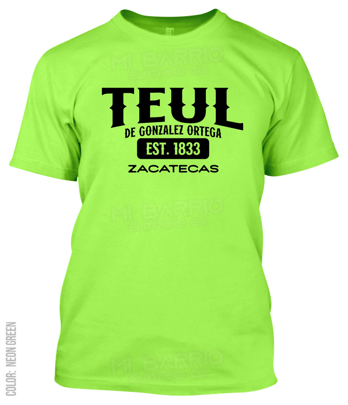 Teul De Gonzalez Ortega, Zacatecas Athletic T-Shirt