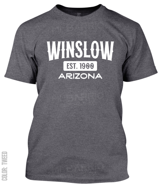 Winslow, Arizona Athletic T-Shirt