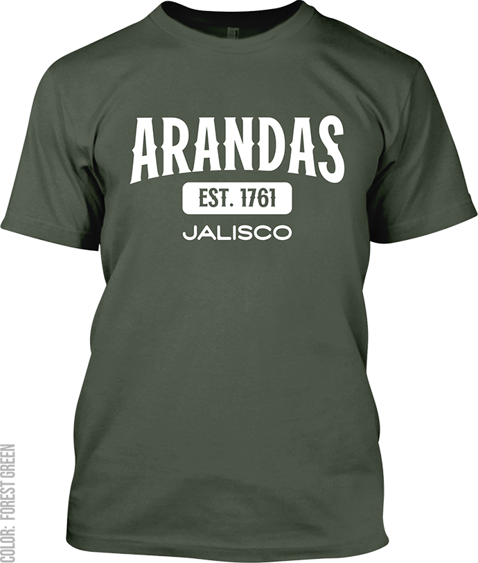 Arandas, Jalisco Athletic T-Shirt
