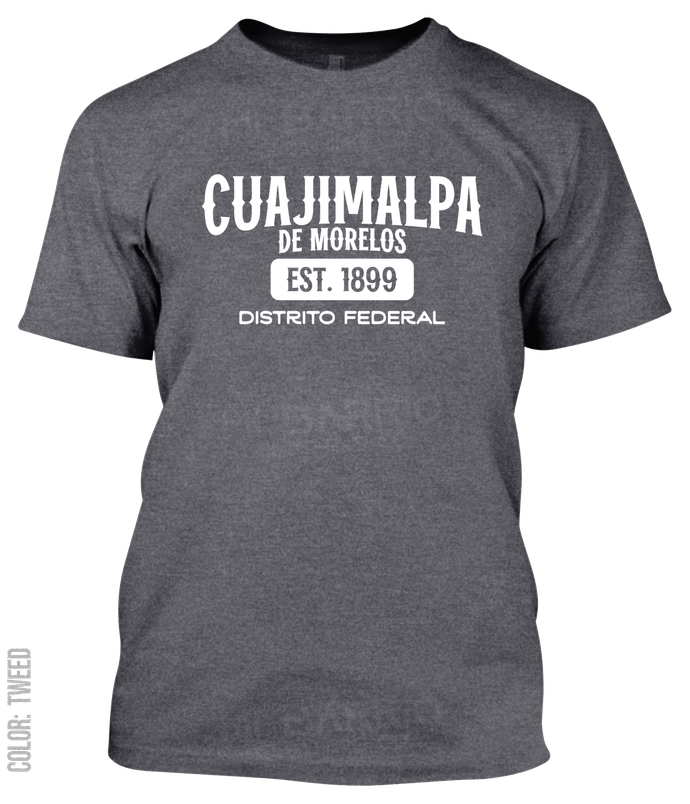 Cuajimalpa De Morelos, Ciudad De Mexico Athletic T-Shirt