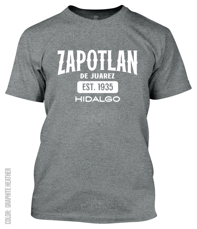 Zapotlan De Juarez, Hidalgo Athletic T-Shirt