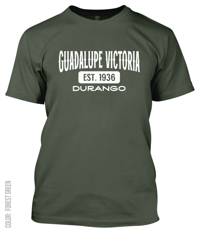 Guadalupe Victoria, Durango Athletic T-Shirt