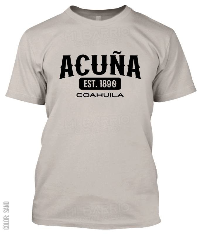 Acuña, Coahuila Athletic T-Shirt